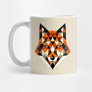 Geometric Fox Mug